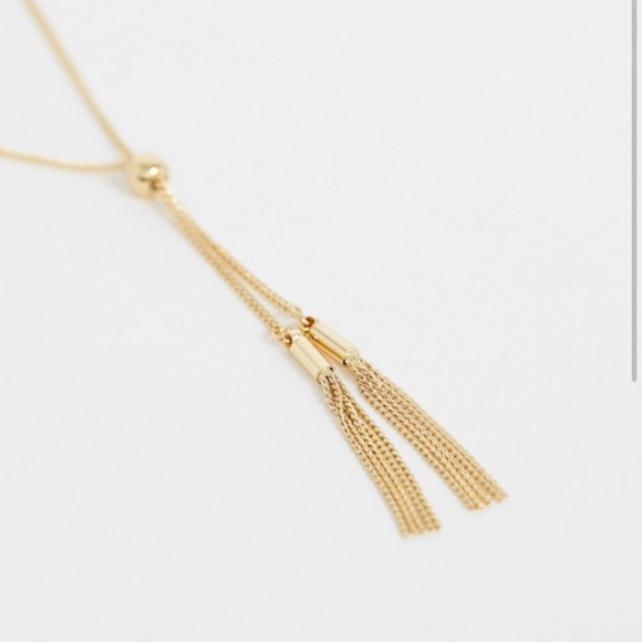 ASOS | Bracelet w/Toggle Chain & Metal Bar - Picture 4 of 5